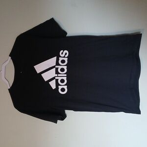 Mens Large Black Adidas Tee